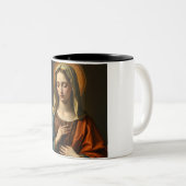 Vierge Marie style Renaissance Café Mug (Devant droit)