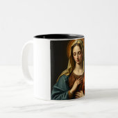 Vierge Marie style Renaissance Café Mug (Devant gauche)