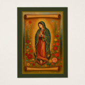 Vierge Mexique Guadalupe Espagne prière funéraire (Devant)