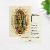 Vierge Mexique Guadalupe Espagne prière funéraire (Bureau)