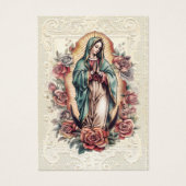 Vierge Mexique Guadalupe Espagne prière funéraire (Devant)