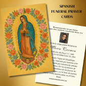 Vierge Mexique Guadalupe Espagne prière funéraire