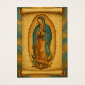 Vierge Mexique Guadalupe Espagne prière funéraire (Devant)