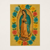 Vierge Mexique Guadalupe Espagne prière funéraire (Devant)
