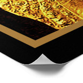 Vierge noire en prière ... Poster (Coin)