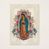 Vierge religieuse Marie Guadalupe Funérailles cath (Devant)