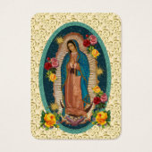 Vierge religieuse Marie Guadalupe Mexique Funérail (Devant)