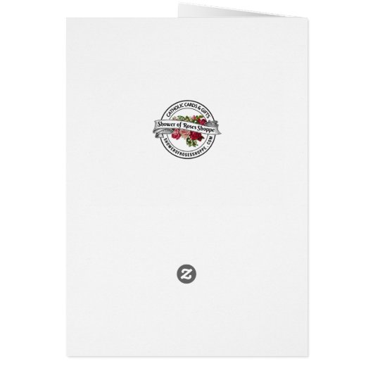 Vierge religieuse Mère Marie Vintage catholique (Dos)