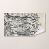 Vierge Saint Ursula et martyr (Serviette à main)