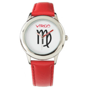 Vierge Signe du zodiaque. Montres pour enfants.