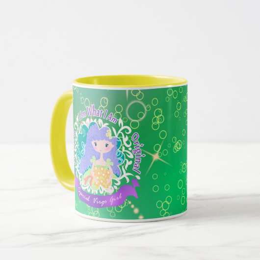 Vierge Signes Mug (Devant gauche)