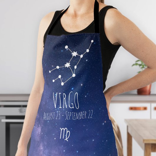 Vierge | Tablier de constellation Zodiaque personn