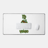 Vierge Zodiaque Néon Vert Esthétique (Clavier et souris)