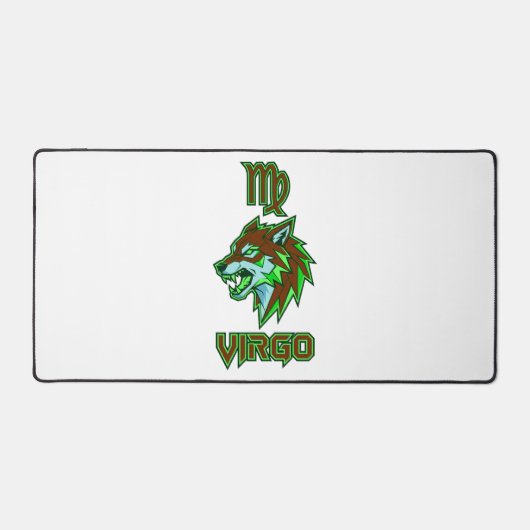 Vierge Zodiaque Néon Vert Esthétique (Recto)