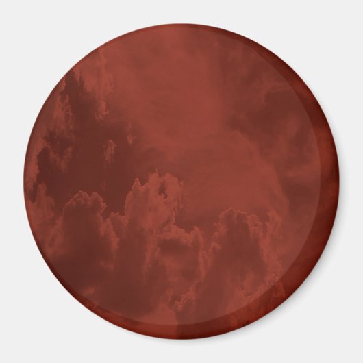 Vierige wolken... magneet (Voorkant)