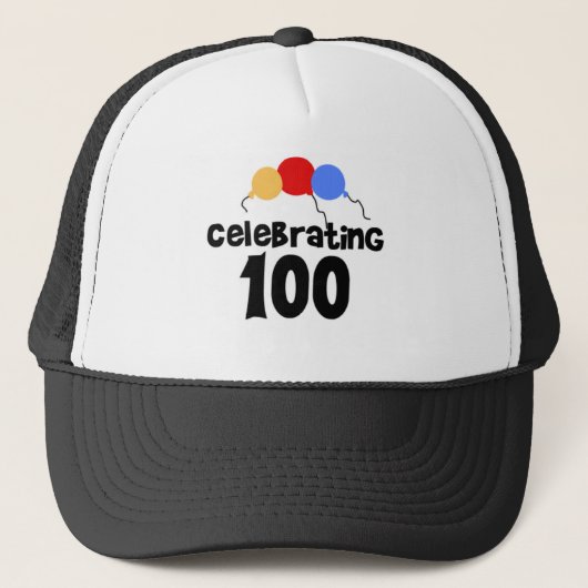 Viering 100  trucker pet (Voorkant)
