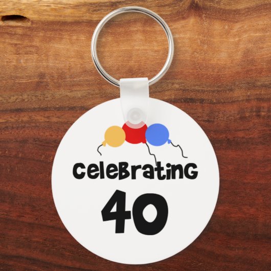 Viering 40 sleutelhanger (Voorkant)