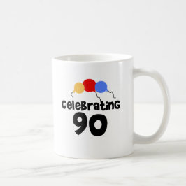 Viering 90 koffiemok