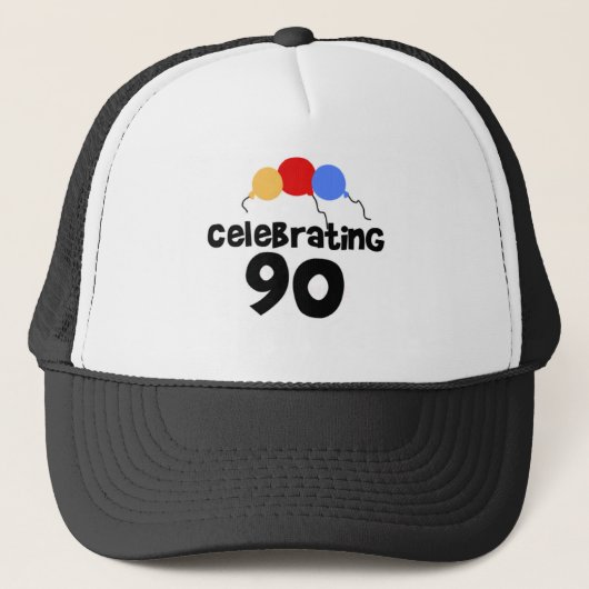 Viering 90 trucker pet (Voorkant)