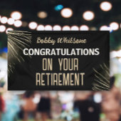 Viering! Aangepaste Pensioenpartij Spandoek