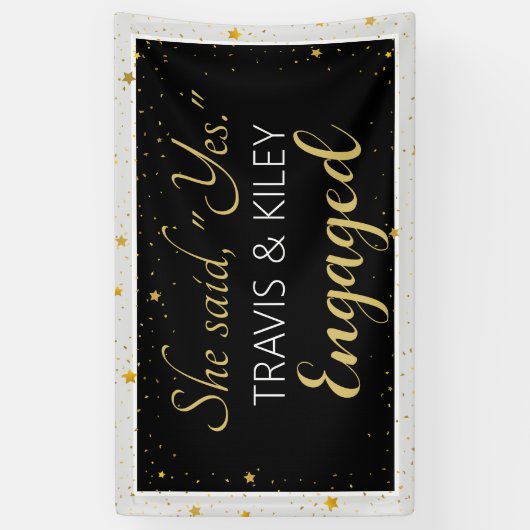 Viering! Aangepaste service-partijbanner Spandoek (Verticaal)