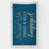 Viering! Aangepaste service-partijbanner Spandoek (Verticaal)