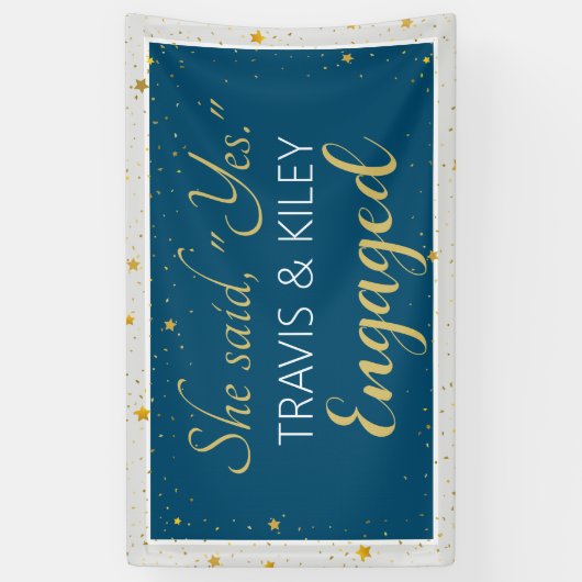 Viering! Aangepaste service-partijbanner Spandoek (Verticaal)