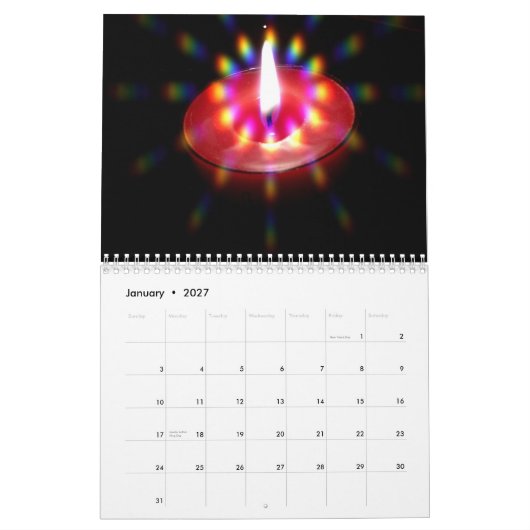 Viering en feestdag kalender (Jan 2027)
