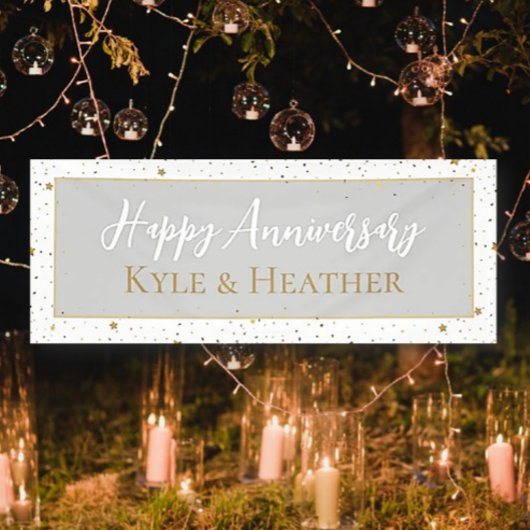 Viering! Happy Jubileum partytime banner