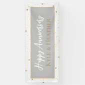 Viering! Happy Jubileum partytime banner (Verticaal)