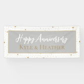 Viering! Happy Jubileum partytime banner (Horizontaal)