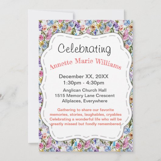 Viering Kaart (Voorkant)