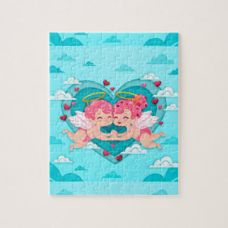 Viering Liefdesharten Legpuzzel