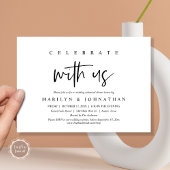 Viering met ons, huwelijksfeest kaart