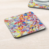 Viering nr. 4 Beverage Coaster Bier Onderzetter (Linkerzijde)