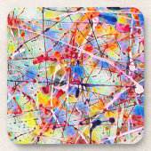 Viering nr. 4 Beverage Coaster Bier Onderzetter (Voorkant)