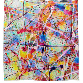 Viering nr. 4 douchegordijn