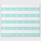 Viering tand met kaarsen cadeaupapier (Vlak)