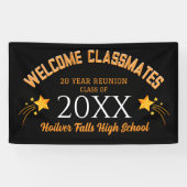 Viering tijd! Klasse reünie aangepaste Banner (Horizontaal)