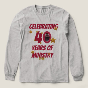 Viering van 40-jarig jubileum Tri-Blend shirt