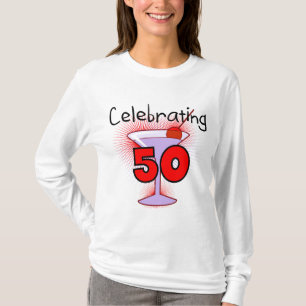 Viering van 50 T-shirts en cadeaus
