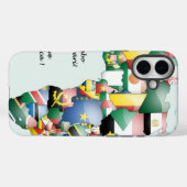Viering van Afrika in vlagontwerp Case-Mate iPhone Case (Achterkant (horizontaal))