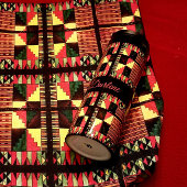 Viering van Afrikaanse abstracte ontwerpen Thermosbeker