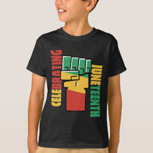 Viering van Black Freedom 1865 Afro-Amerikaans 3 T-shirt