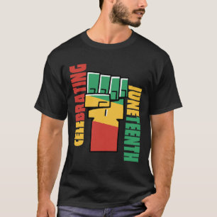 Viering van Black Freedom 1865 Afro-Amerikaans 3 T-shirt