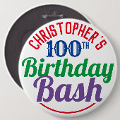 Viering van de 100e verjaardag van de Button (Voorkant /achterkant)