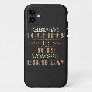 viering van de 70e verjaardag iPhone 11 hoesje