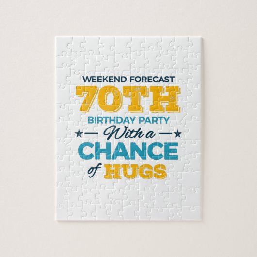 viering van de 70e verjaardag legpuzzel (Verticaal)