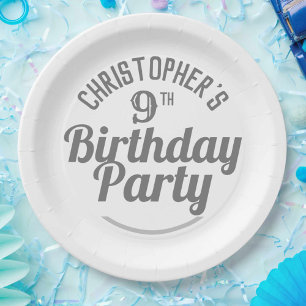 Viering van de 9e verjaardag van de Borden op jaar Papieren Bordje