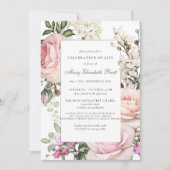 Viering van de begrafenis van de begrafenis Memori Kaart (Voorkant)